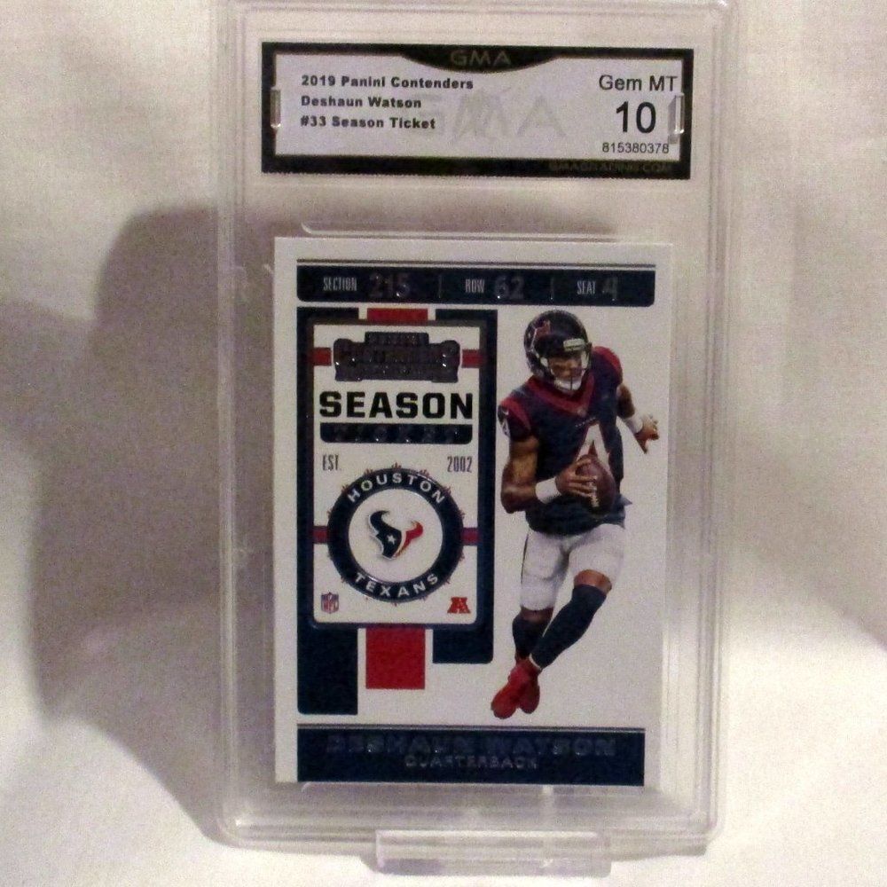 2019 Contenders Deshaun Watson #33 Season Ticket